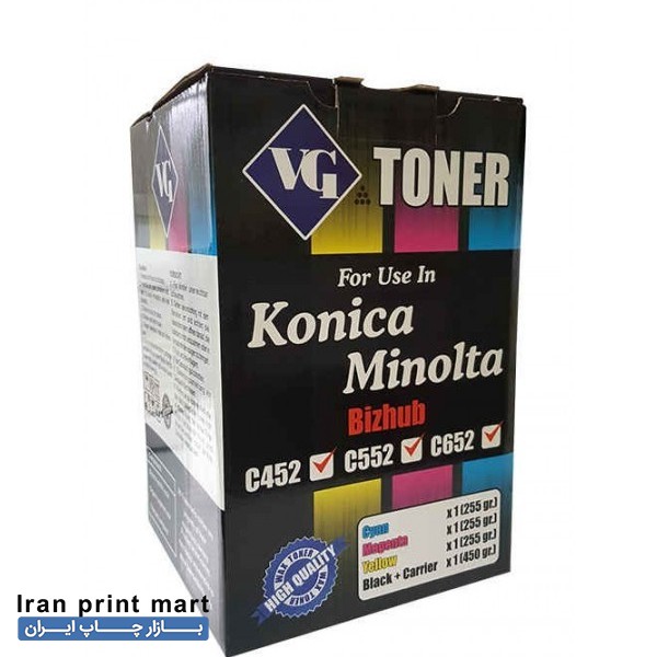 ست تونر شارژ کونیکا مینولتا 452 - VG