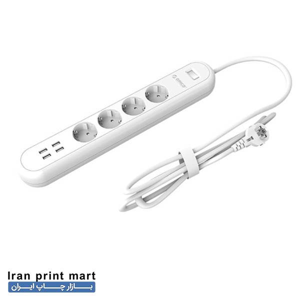 محافظ و چند راهی برق و شارژرORICO مدل ODE-4A4U-EU