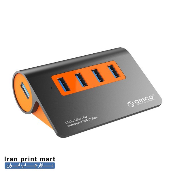 هاب 4 پورت USB3.1 Gen2 اوریکو مدل  M3H4-G2