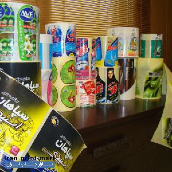 چاپ لیبل رول. چاپ لیبل پشت چسب دار.چاپ لیبل میوه انگشتی. چاپ لیبل آب معدنی. چاپ جعبه بسته بندی