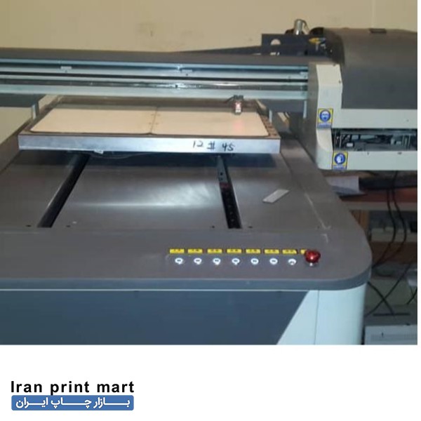 دستگاه چاپ فلت بد یووی flatbed uv