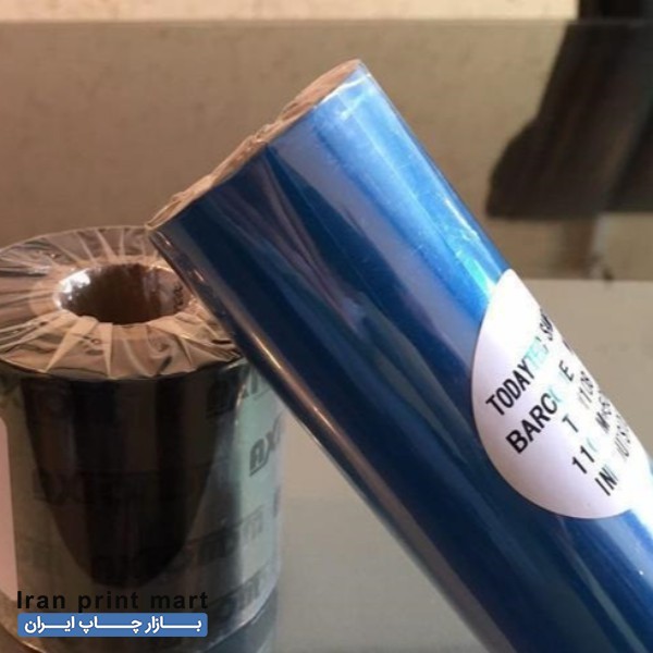 ریبون دستگاه لیبل پرینتر چاپگر بارکد