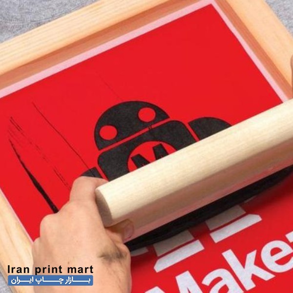 آموزش چاپ سیلک توری کشی عکاسی شابلون