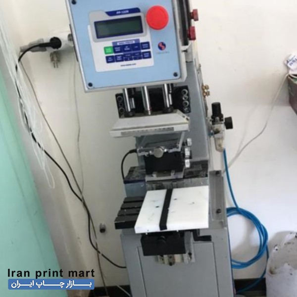 دستگاه تامپو همراه با پد و رنگ و بسیار تمیز