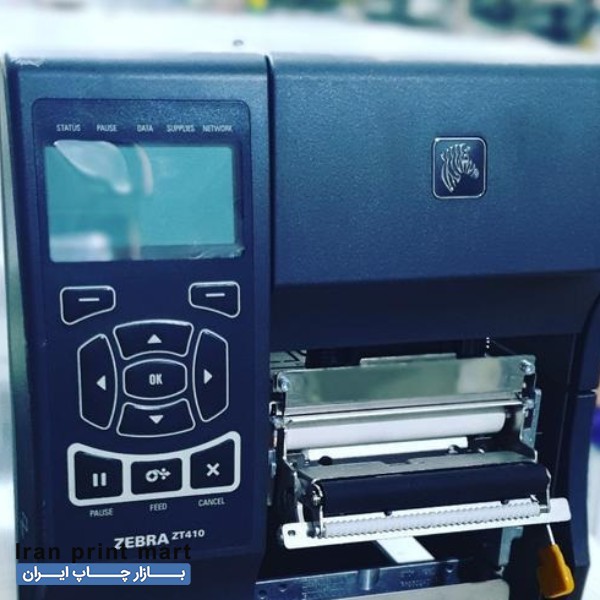 لیبل پرینتر صنعتی حرفه ای زبرا zt410
