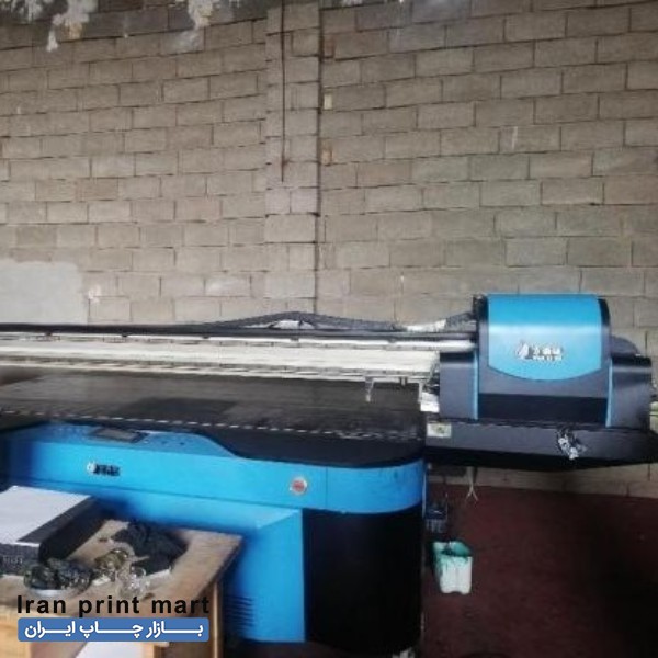 فروش دستگاه چاپ فلت بد یووی