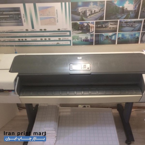 پلاتر HP T610 در حد نو و بدون نیاز به سرویس