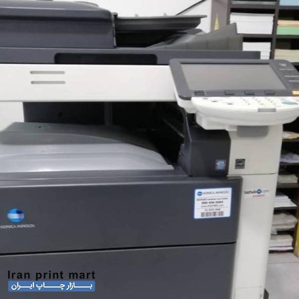 فروش دو دستگاه فتوکپی کونیکا مینولتا 452 پرینتر اسکنر تهران