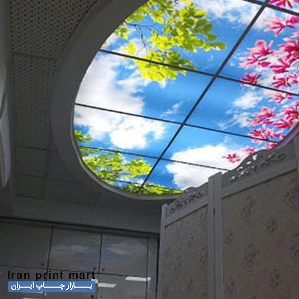 خدمات چاپ تخصصی آسمان مجازی / طلق / چاپ فلت بد قم