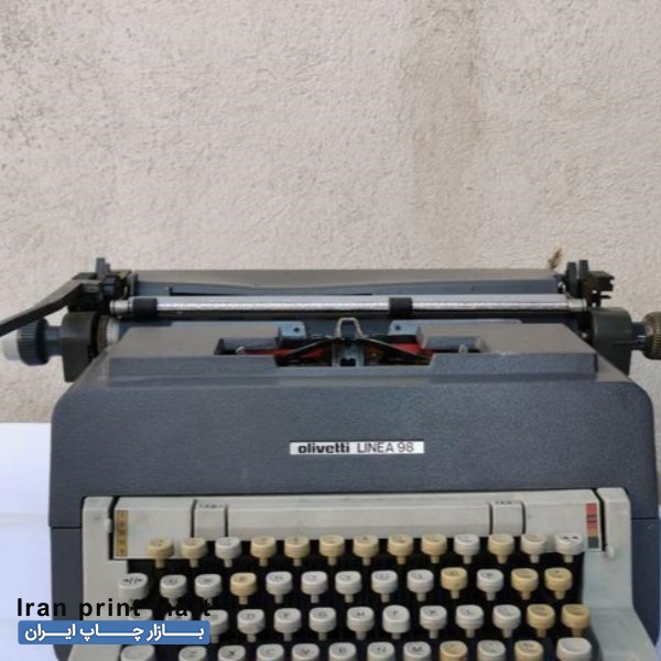 فروش دستگاه تایپ (ماشین تایپ) olivetti LINEA 98 سالم تهران