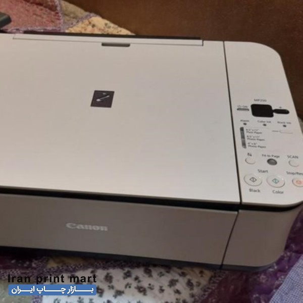 فروش دستگاه پرینتر و اسکنر canon mp250 درحد نو تهران