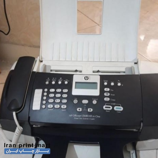 فروش دستگاه پرینتر  جوهر افشان 5 کاره رنگی اچ پی HP j3680تهران