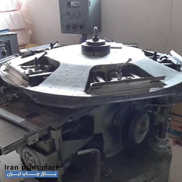 دستگاه چسب گرم صحافی پنج خونه پرس فرم مقابله زن فنرانداز تهران