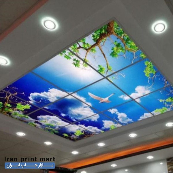 چاپ تخصصی آسمان مجازی / طلق / چاپ فلت بد قم