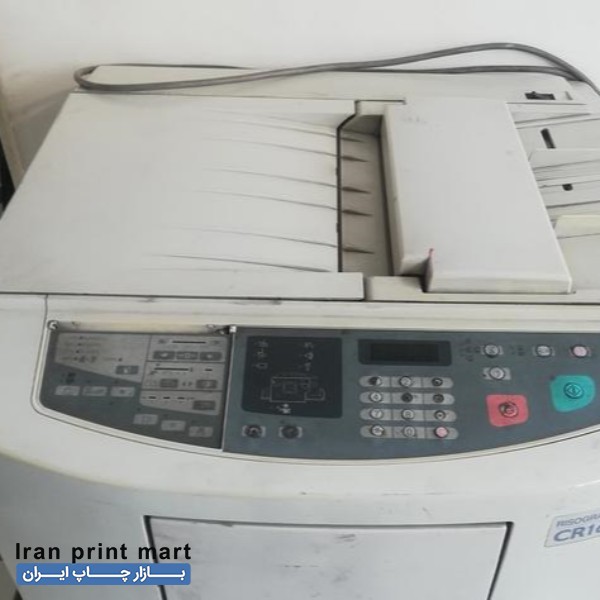 فروش3 دستگاه ریسو CR1610 + گیوتین A3 + پرفراژ A4 تهران
