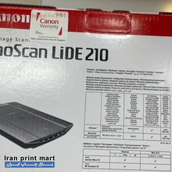 فروش اسکنر canon lide210 مشهد