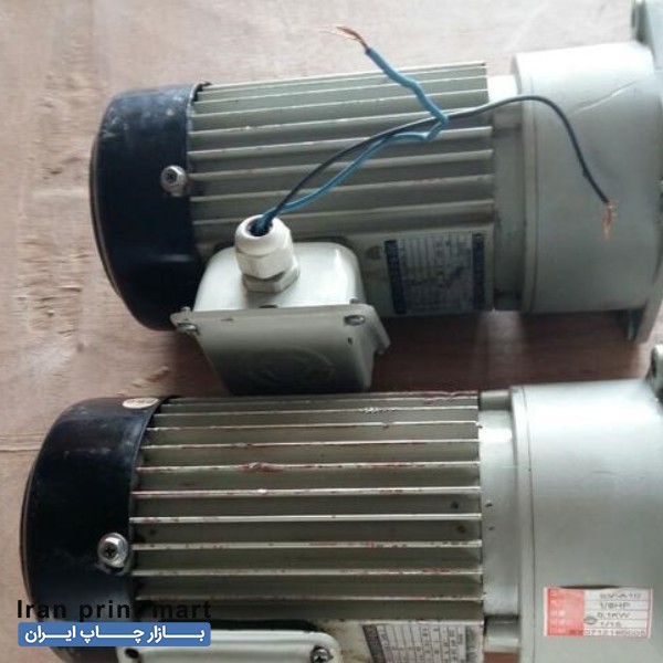 فروش ۲ عدد موتور دستگاه چسب زن کارتن تهران