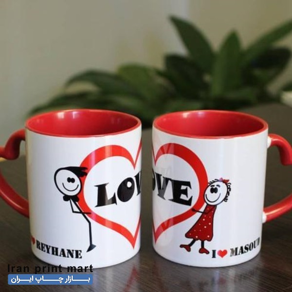 خدمات چاپ روی انواع ماگ ، بشقاب ، تیشرت ، کوسن ، پارچه مشهد