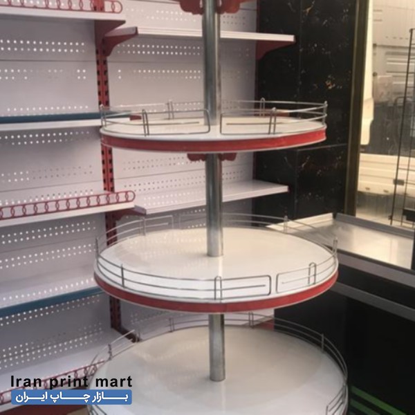 فروش قفسه استند گرد کیکی۵طبقه تهران