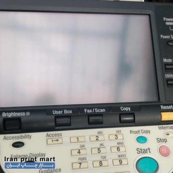 فروش فتوکپی رنگی کپی پرینتر اسکنر لیزری 552 کونیکا چاپ رنگی تهران