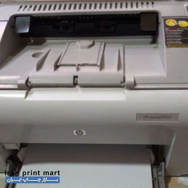 فروش پرینتر لیزری سیاه سفید اچ پی مدل ۱۱۰۲ کاملا سالم رشت