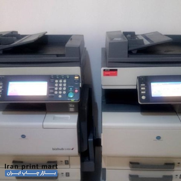 فروش دستگاه فتوکپی رنگی کونیکا بیزهاب c450 مشهد