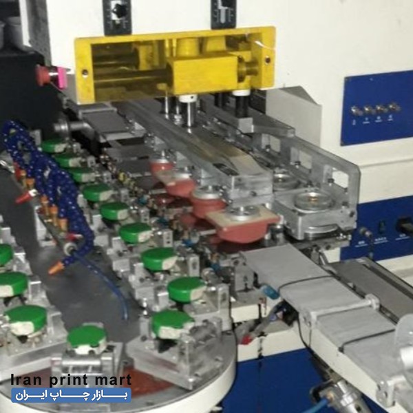 فروش دستگاه چاپ تامپو ۶ رنگ با کن وایر تهران