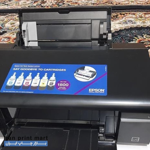 فروش پرینتر رنگی جوهرافشان اپسون مدل l805 شیراز