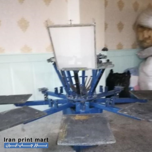 فروش چاپ سیلک دستی 8 رنگ خارجی