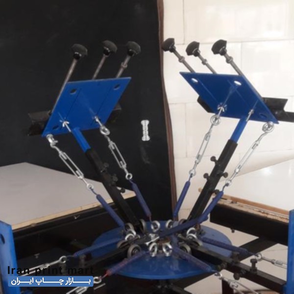 فروش دستگاه چاپ سیلک.چهاررنگ اختاپوس بهمراه کلیه تجهیزات