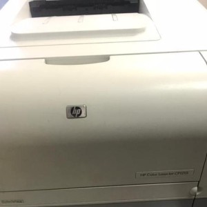 فروش دستگاه پرینتر لیزری رنگی hp cp1215 با کاتریج نو