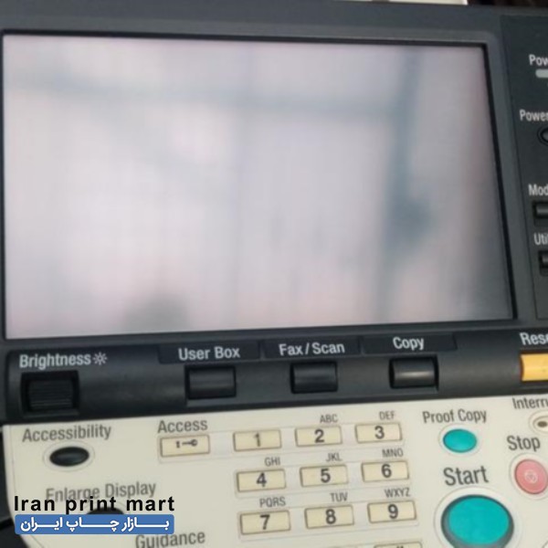 فروش دستگاه فتوکپی کپی پرینتر اسکنر لیزری 552 کونیکا چاپ رنگی
