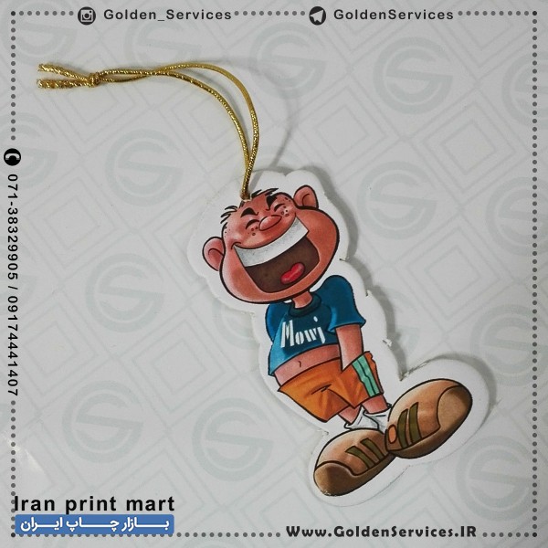 خدمات چاپ سابلیمیشن چاپ روی خوشبو کننده ماشین در شیراز