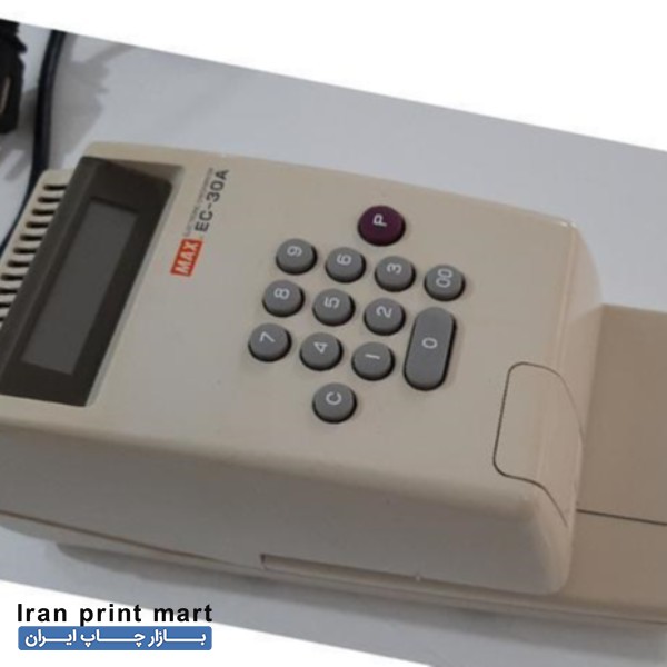 دستگاه پرفراژ چک پرینتر چک مکس اصل ژاپن