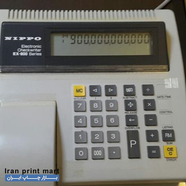 دستگاه پرفراژ چک NIPPO در حد نو