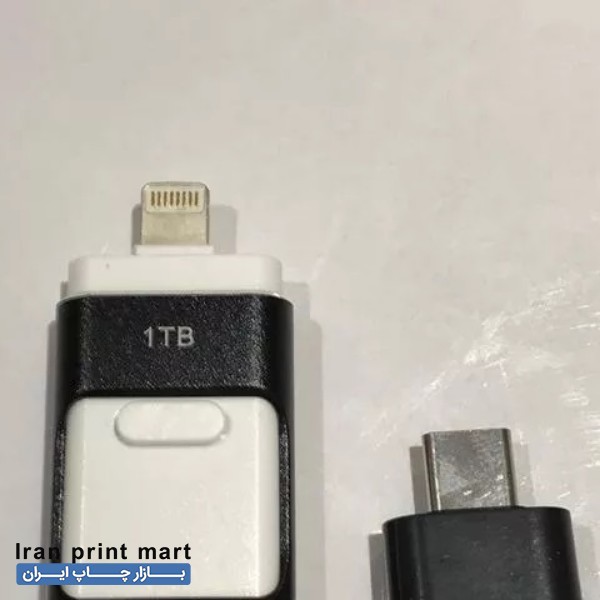 فلش مموری یک ترا با دانگل آیفون و اندروید