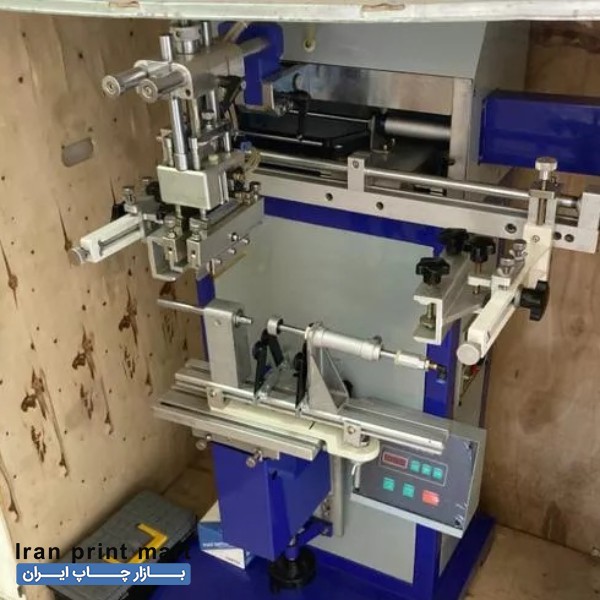 دستگاه چاپ سیلک گرد زن