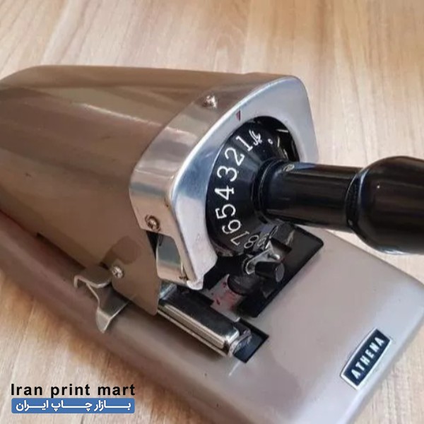 دستگاه پرفراژ چک دستی