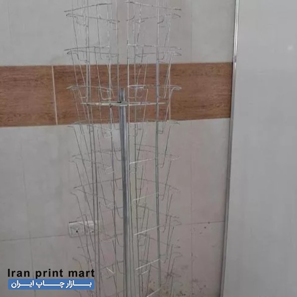 فروش 2 عدد استند گردان کتاب اصفهان