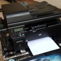 فروش پرینتر لیزری چهارکاره ی اچ پی M1214nfh