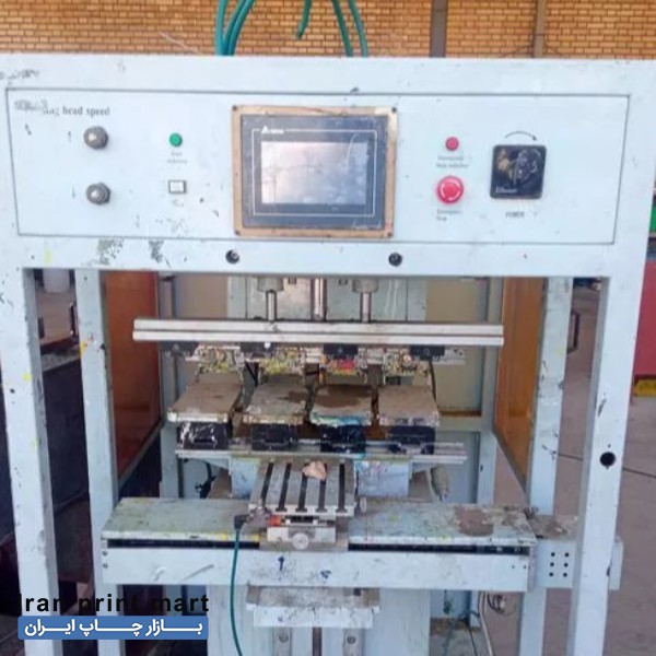 فروش دستگاه چاپ تامپو 4 رنگ سروو موتور