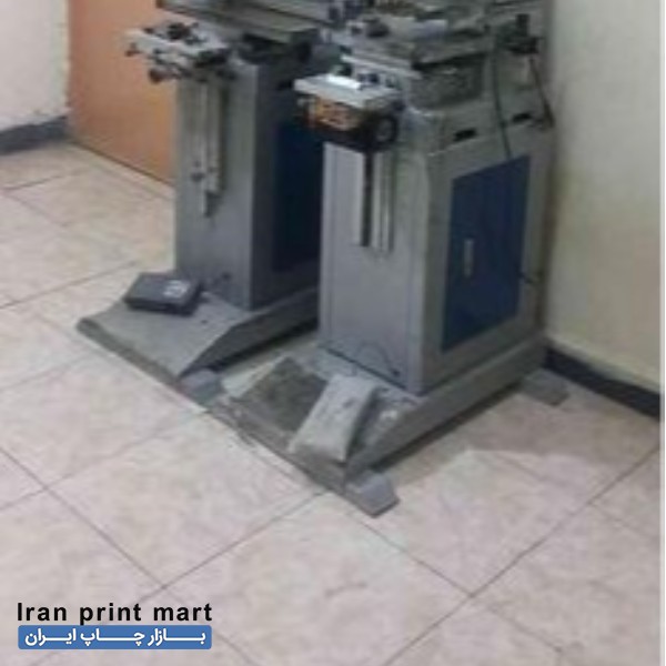 دستگاه تامپو 2 رنگ گرد زن قزوین