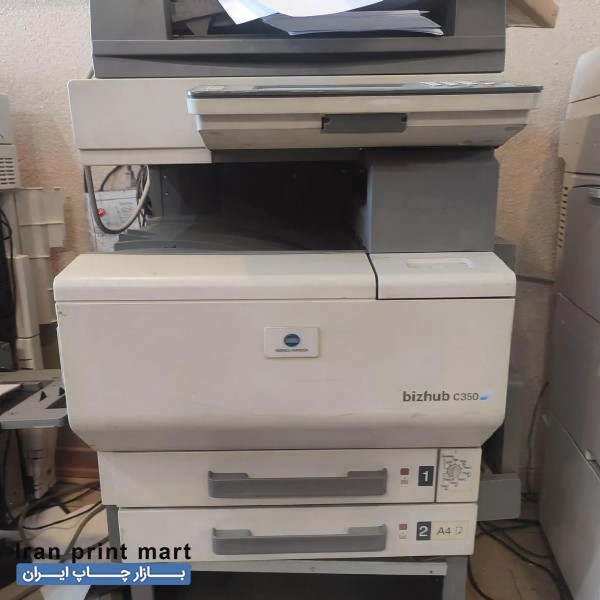 فتوکپی رنگی کونیکا ۳۵۰ کرج