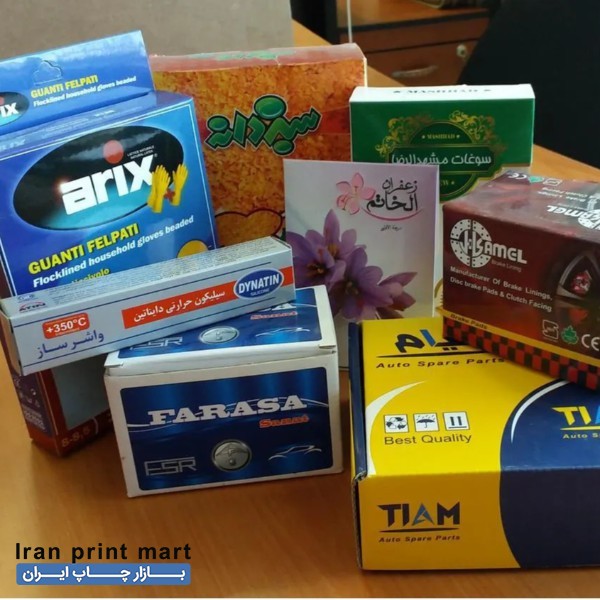 طراحی، چاپ و تولید جعبه تهران