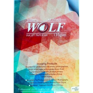 فتوگلاسه پشت چسبدار Wolf - A3