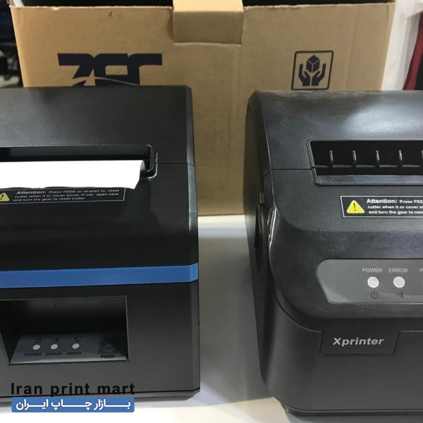 2 عدد دستگاه فیش پرینتر کیش