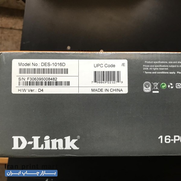 سویچ شبکه D-Link DE-1016D تهران