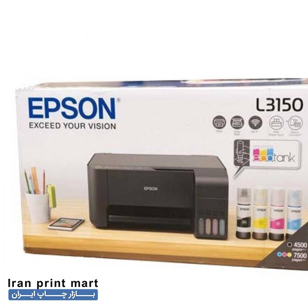 پرینتر سه کاره رنگی جوهر افشان اپسون ۳۱۵۰