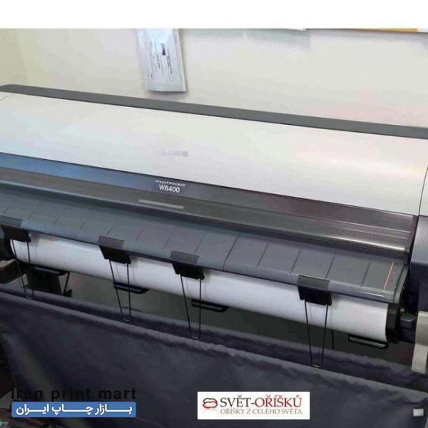 2 عدد پلاتر canon w8400 بدون هد