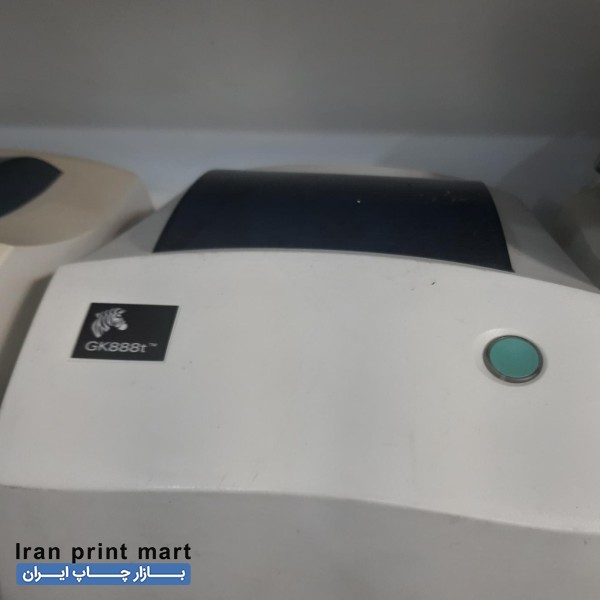 لیبل پرینتر zebra 888t بارکد زن